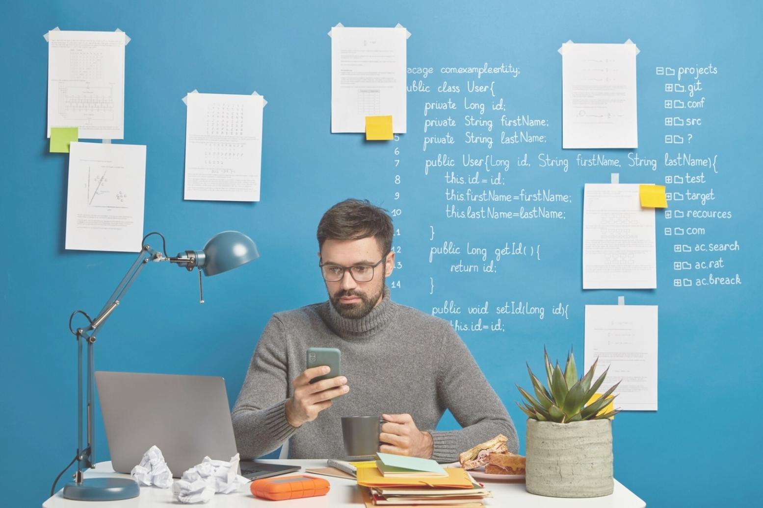 Professional development workspace showing code optimization and automation tools
